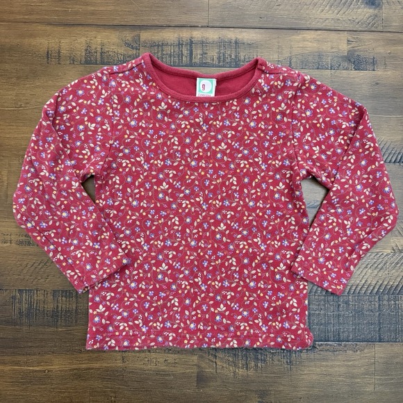 VTG Gymboree Floral Top Size Large (5) - Picture 1 of 3